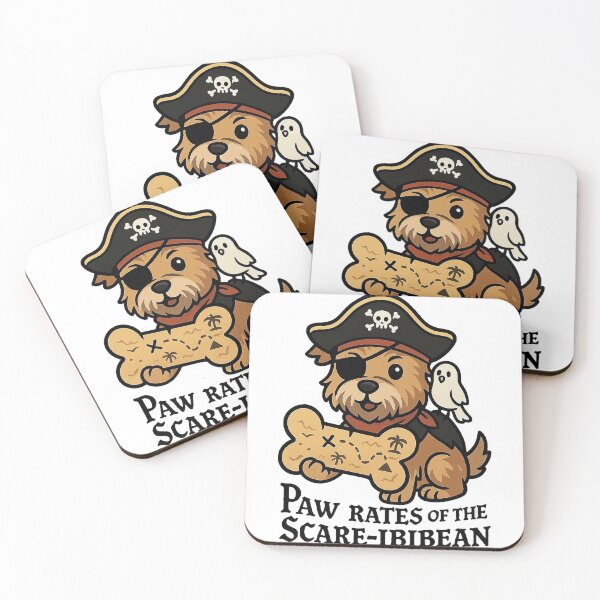 Item preview, Funny Halloween Shirts – Paw-rates of the Xcare-ibean designed and sold by artbibun.