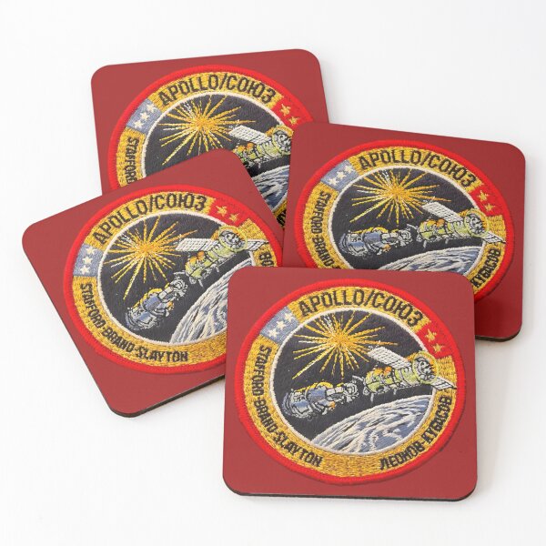 Item preview,  Apollo-Soyuz Test Project (ASTP) Mission Patch - SPACE HISTORY designed and sold by CleverCulture.