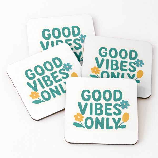Item preview, Good Vibes Only - Motivational Words for a Productive Day designed and sold by CosmicSeasonsStudio.