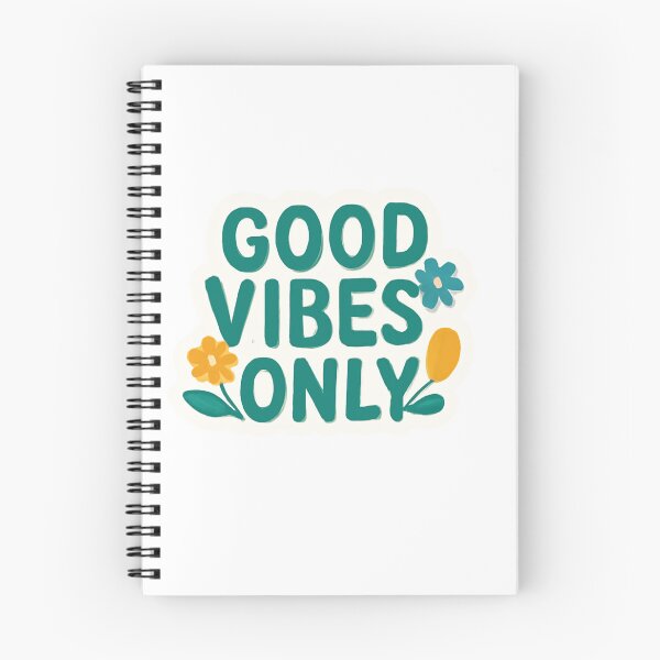 Item preview, Good Vibes Only - Motivational Words for a Productive Day designed and sold by CosmicSeasonsStudio.