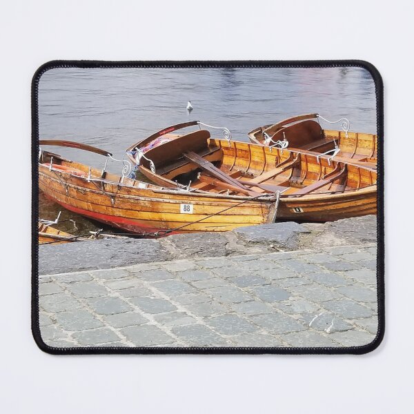 Item preview, Boats docked in Ambleside, Lake District designed and sold by SakinaStyles.