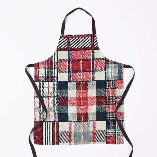 Item preview, Layered Retro Picnic Plaid – Vintage Checkered Fabric Pattern designed and sold by Silmoyo.