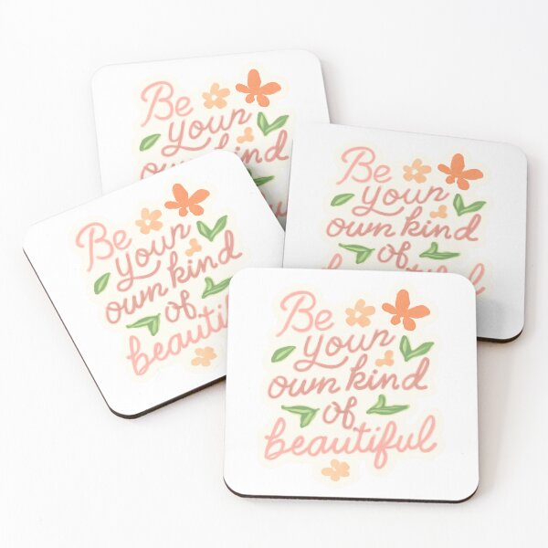 Item preview, Be Your Own Kind of Beautiful - Motivational Words for a Productive Day designed and sold by CosmicSeasonsStudio.