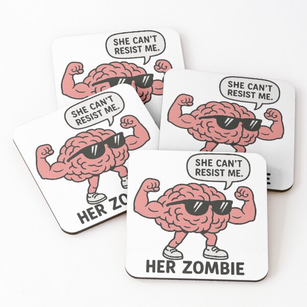 Item preview, Funny Halloween Shirts – She Can’t Resist Me, Her Zombie designed and sold by artbibun.