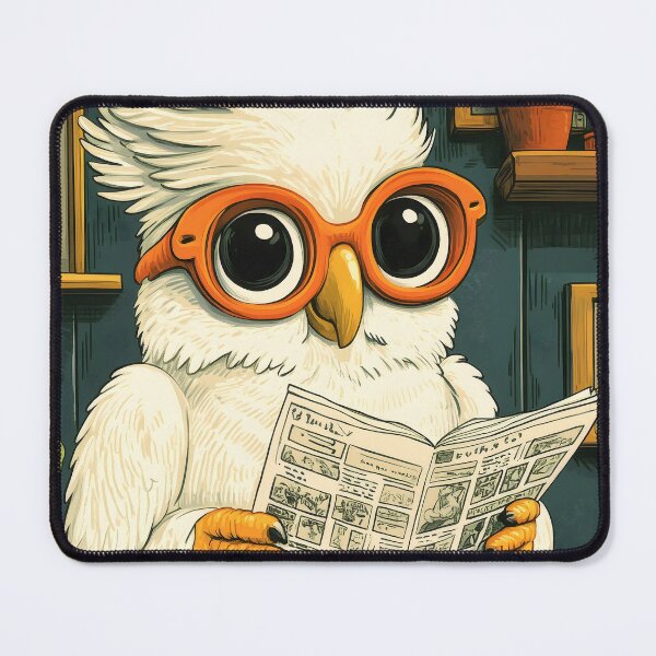 Item preview, Cockatoo Cozy Stylish Studio Reading Break designed and sold by TorbenKuhano.