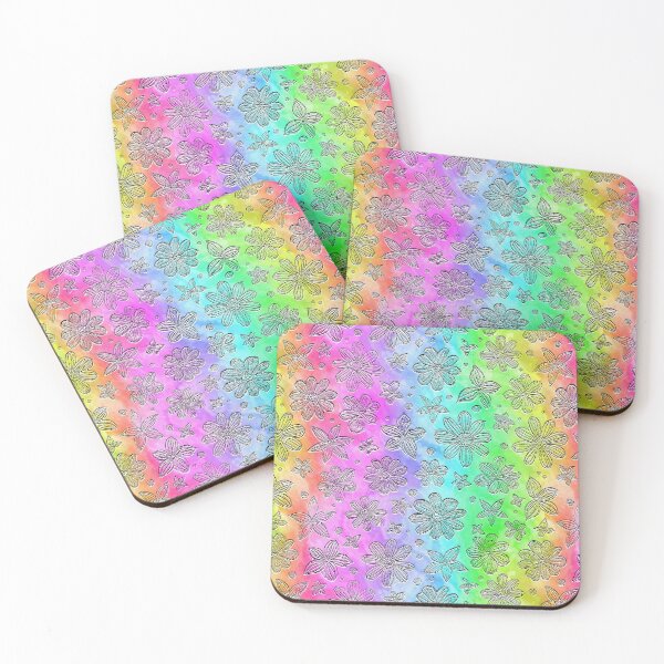 Item preview, Rainbow Flower Blooms designed and sold by Dawne's Designs.