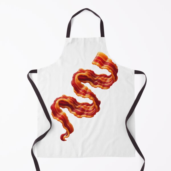 Item preview, Crisp Rendered Bacon Strip Floating Against a Minimalist Black Background designed and sold by KanDa-Shop.