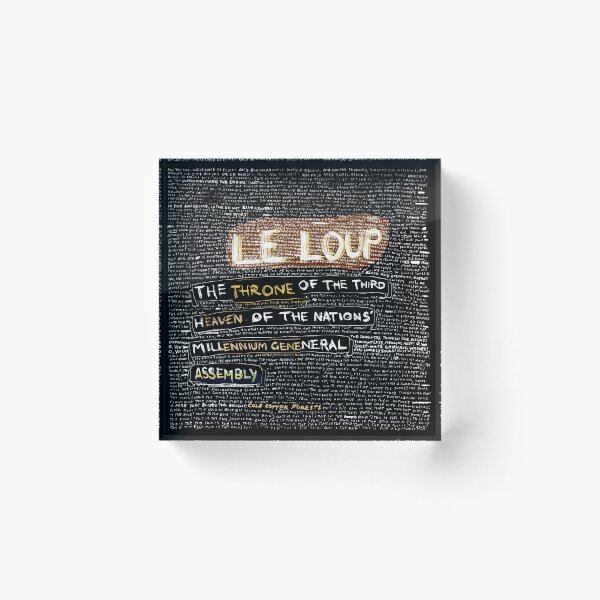 Item preview, Le Loups The Throne Of The Third Heaven Of The Nations' Millennium General Assembly designed and sold by LuisSutton94.