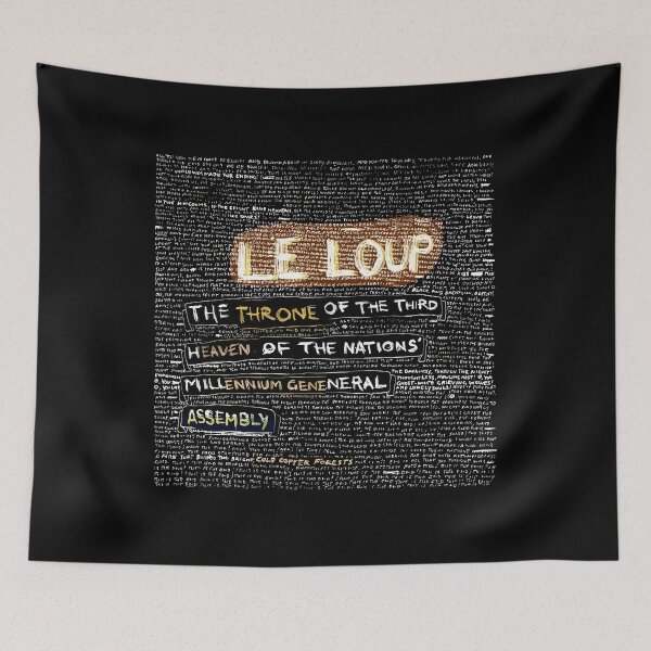 Item preview, Le Loups The Throne Of The Third Heaven Of The Nations' Millennium General Assembly designed and sold by LuisSutton94.