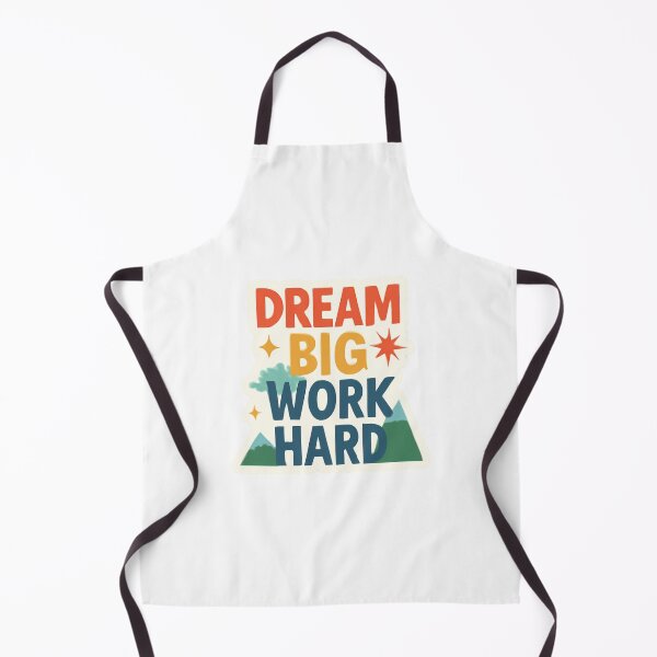 Item preview, Dream Big, Work Hard - Motivational Words for a Productive Day designed and sold by CosmicSeasonsStudio.