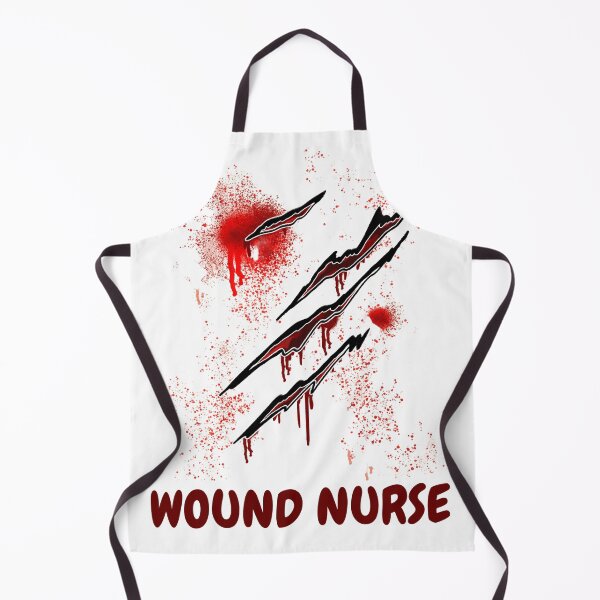 Item preview, Scary Wound Nurse T-Shirt - Halloween Horror Graphic Tee designed and sold by FreshMedThreads.