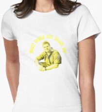 What would Ray Mears Do? Women's Fitted T-Shirt