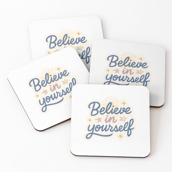 Item preview, Believe in Yourself - Motivational Words for a Productive Day designed and sold by CosmicSeasonsStudio.