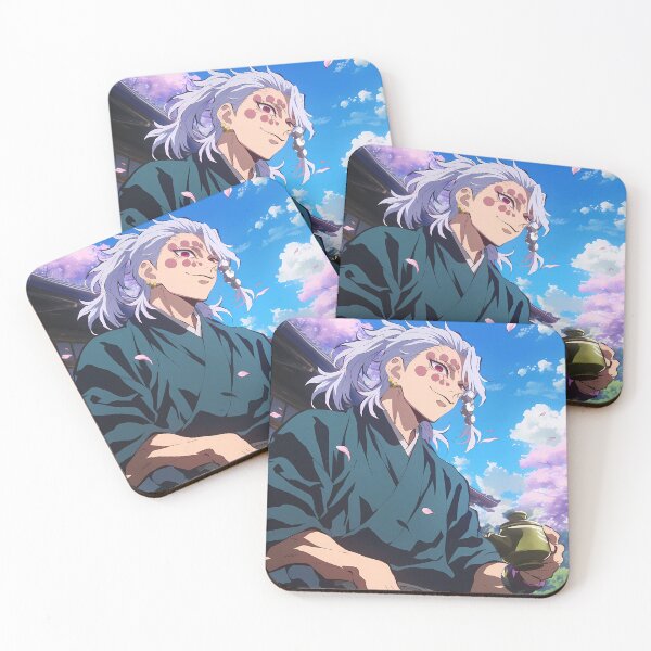 Item preview, Tengen Uzui Demon Slayer Anime Tea Ceremony Under Sakura designed and sold by TorbenKuhano.