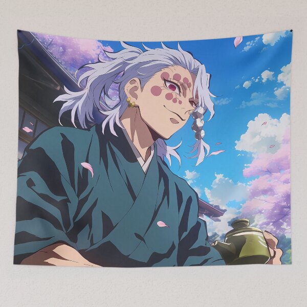 Artikelvorschau, Tengen Uzui Demon Slayer Anime Teezeremonie unter Sakura entworfen und verkauft von TorbenKuhano.
