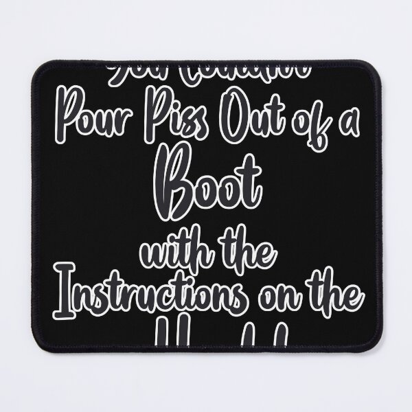 Item preview, Piss Boot designed and sold by LevonsCrazyArt.