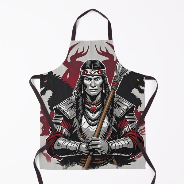 Item preview, Native american Warrior designed and sold by RisingWolfStudio.