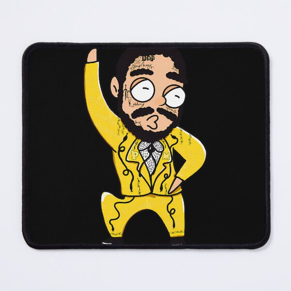Artikelvorschau, Post Malone - Cartoon entworfen und verkauft von rosendowinthei.