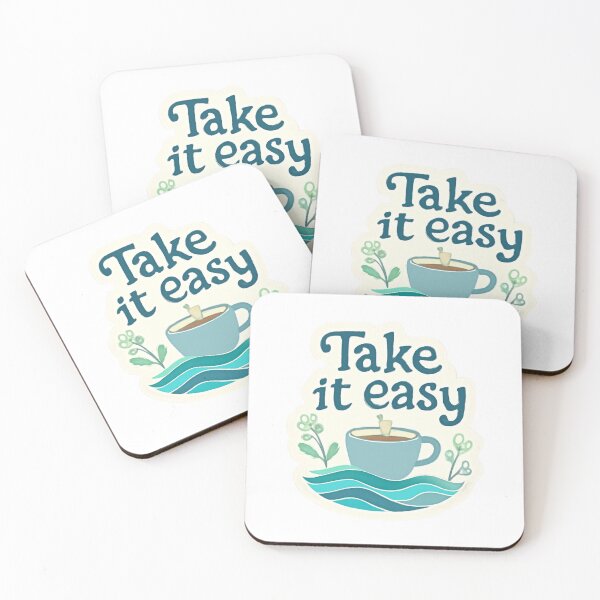 Item preview, Take It Easy - Motivational Words for a Productive Day designed and sold by CosmicSeasonsStudio.