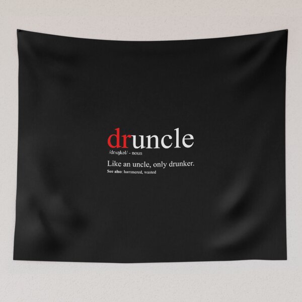 Item preview, Mens Druncle - Cool &amp; Funny Uncle Essential designed and sold by meganteresar15.
