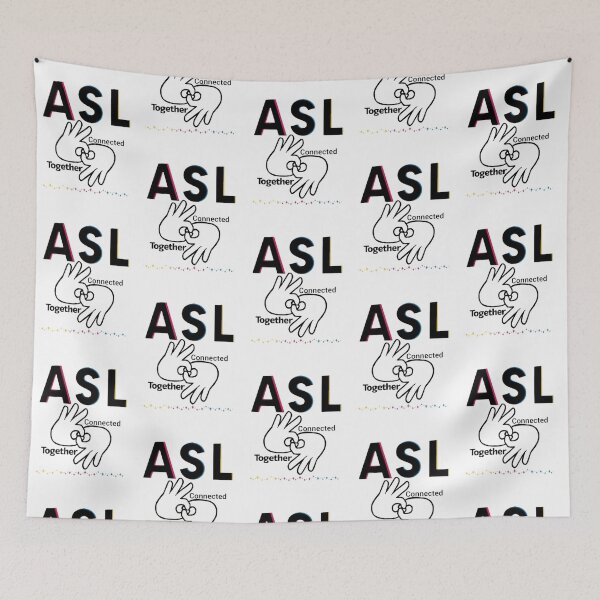 Item preview, ASL Connected Together designed and sold by Cloud-9495.