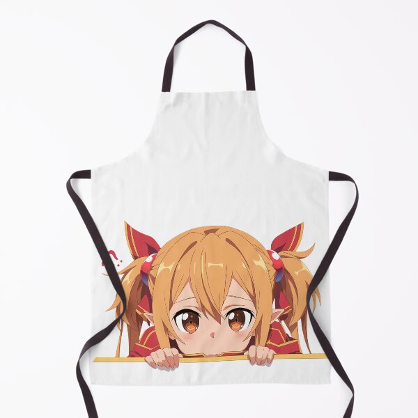 Item preview, Silica Sword Art Online Chibi Brown Peeking Anime designed and sold by TorbenKuhano.