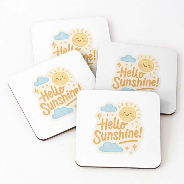 Item preview, Hello Sunshine! - Motivational Words for a Productive Day designed and sold by CosmicSeasonsStudio.