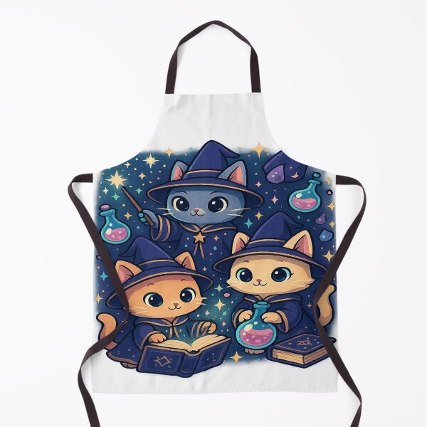 Item preview, Wizard Cat Academy – Magical Kawaii Feline Sticker designed and sold by Trendiihub.
