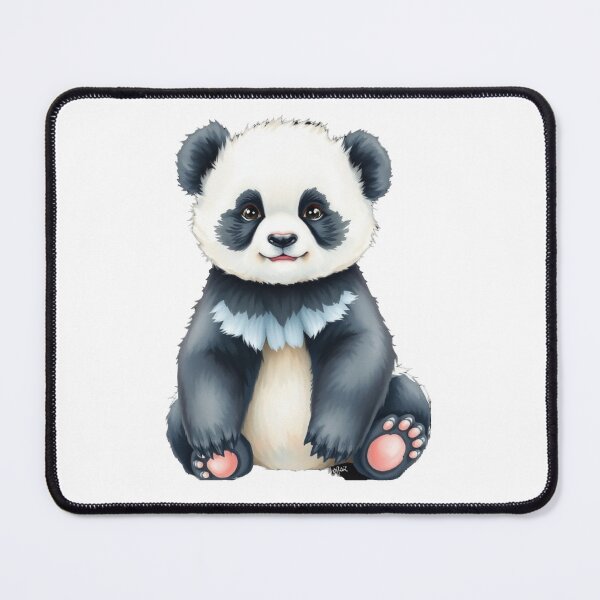 Item preview, Adorable Baby Panda Art - Cute Panda Cub Illustration Print designed and sold by EllDAV777.