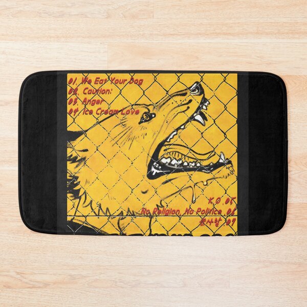 Item preview, Yellow Monsters We Eat Your Dog designed and sold by ArtShopFlopsyC.