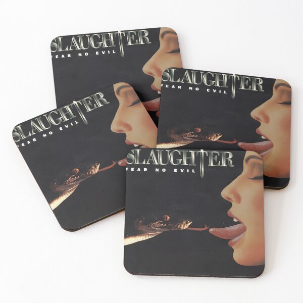 Item preview, Slaughter - Fear No Evil Album 1995 designed and sold by ArtShopFlopsyC.