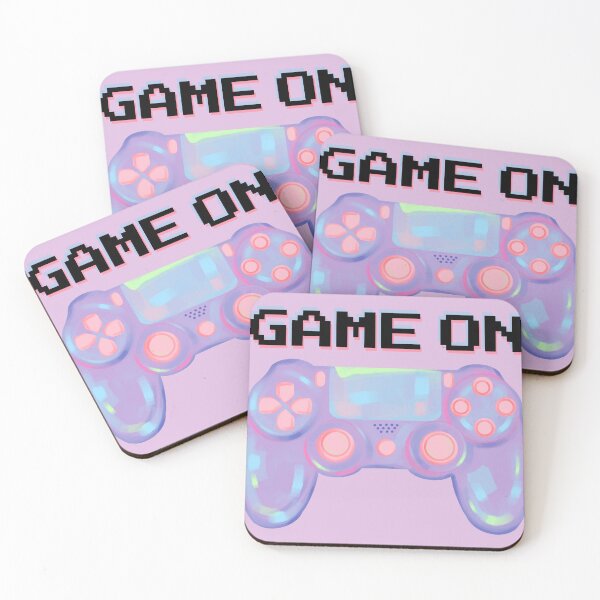 Item preview, Retro Handheld Console with Game On Text – Gamer Aesthetic Design designed and sold by Furkan Al-Gburi.