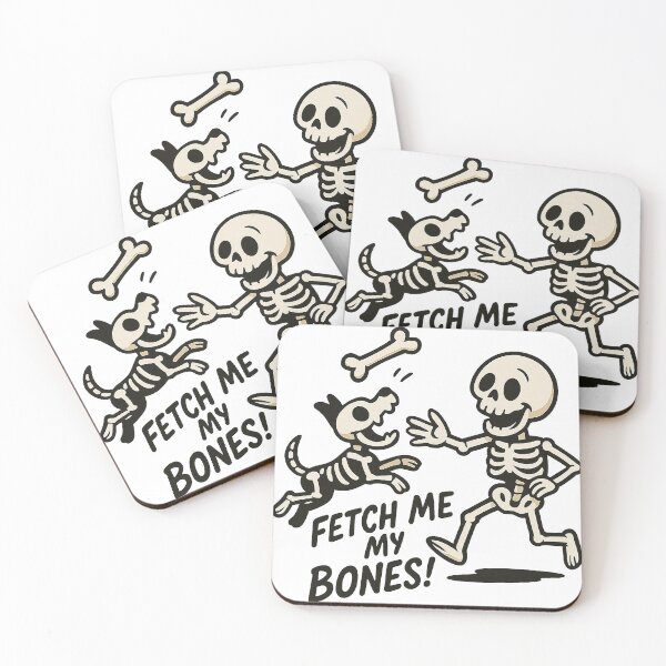 Item preview, Funny Halloween Shirts – Skull and Pets Fetch Me My Bones designed and sold by artbibun.