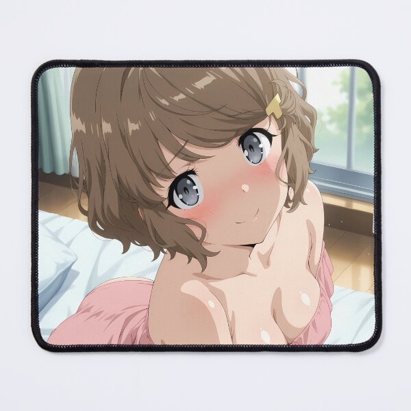 Item preview, Tomoe Koga Bunny Girl Senpai Anime Girl Waifu Bedroom Pink designed and sold by B5fivemerch.