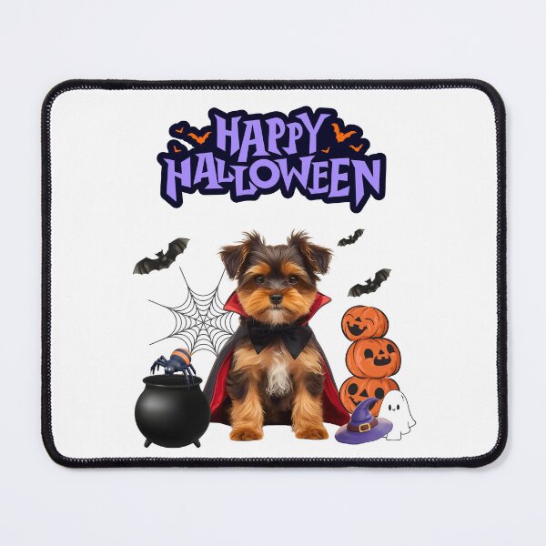 Item preview, Yorkipoo Dracula Halloween Design | Cute Dog in Spooky Festive Costume designed and sold by Fredster1966.