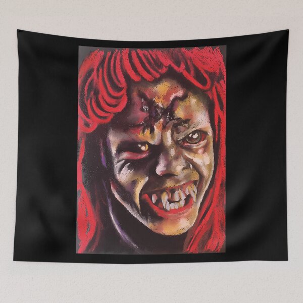 Item preview, 80s Movie Vintage Vampire Horror Poster designed and sold by HandSofie.
