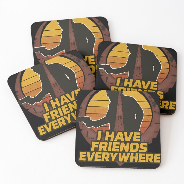 Item preview,  I Have Friends Everywhere designed and sold by PricklesAlaya.
