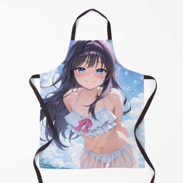Item preview, Fragrant Kaoruko Waguri Summer Bikini Ocean Anime Girl Waifu designed and sold by B5fivemerch.