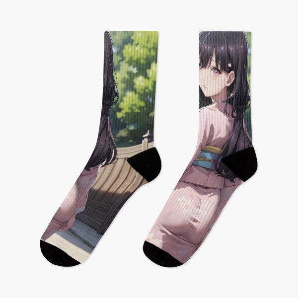 Item preview, Miyo Saimori My Happy Marriage Pink Yukata Waifu Anime Girl designed and sold by B5fivemerch.