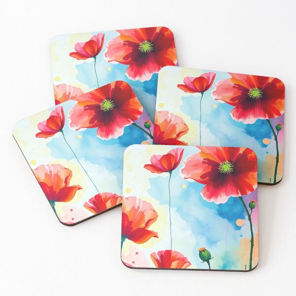 Item preview, Gentle Poppy Breeze designed and sold by ChrisButler.