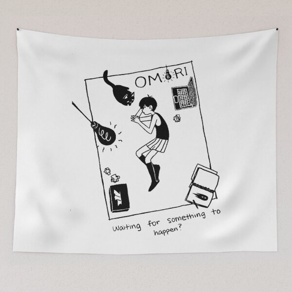 Item preview, Vintage Omori Anime Arts Vaporwave Characters Playing Gaming designed and sold by AthenaHane.