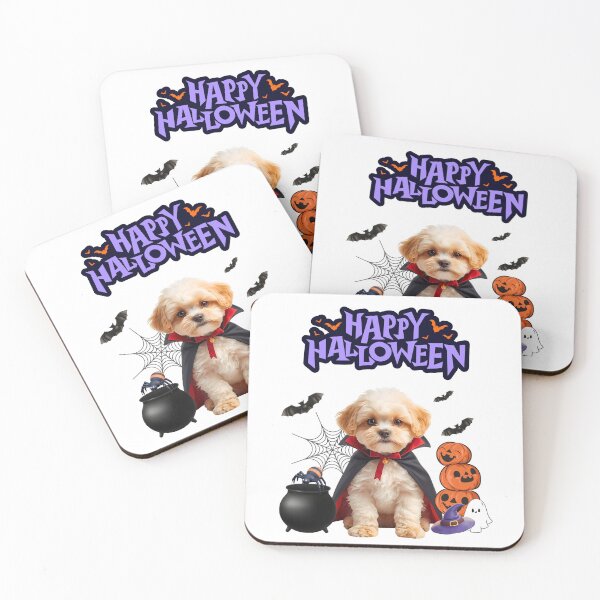 Item preview, Maltipoo Dracula Halloween Design | Cute Dog in Spooky Costume designed and sold by Fredster1966.