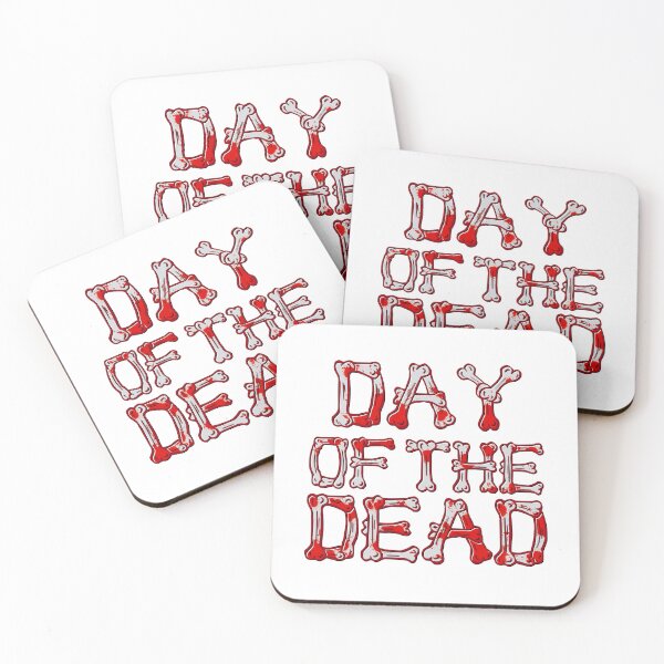 Item preview, Day of the dead in a bloody bone font designed and sold by DaveDanchuk.