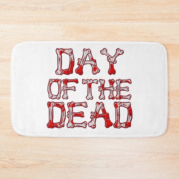 Item preview, Day of the dead in a bloody bone font designed and sold by DaveDanchuk.
