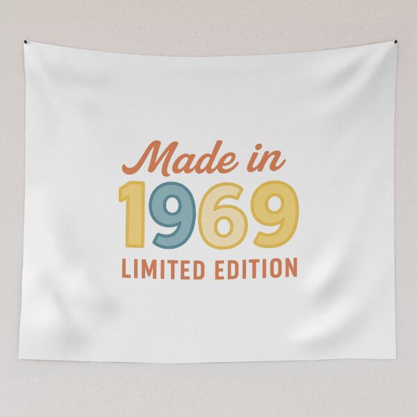 Item preview, Made in 1969 Limited Edition Retro Birthday designed and sold by Ruby River.