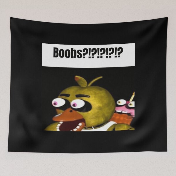 Item preview, Fnaf Chica Boobs Meme designed and sold by ShawnSchroeder.