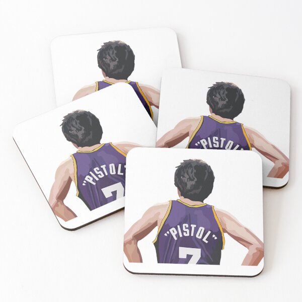 Item preview, Pistol Pete Maravich Of The Utah Jazz designed and sold by DennisWils.