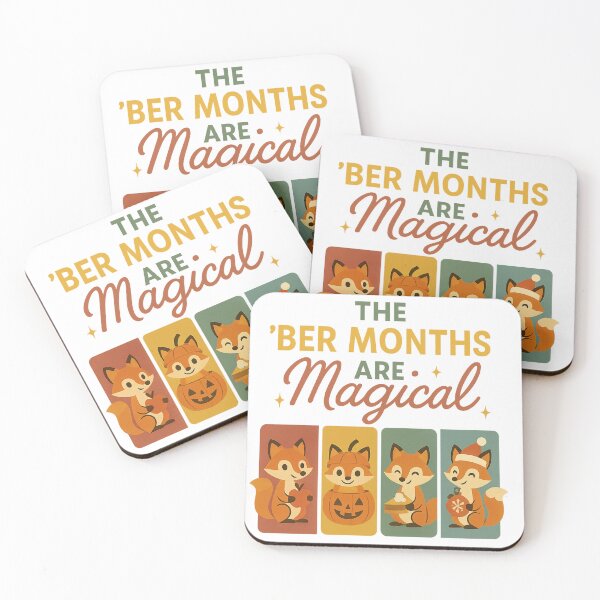 Item preview, The ’Ber Months Are Magical | Mary Blair Style Fox Seasonal Shirt designed and sold by Zippitydodads.