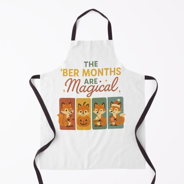 Artikelvorschau, Die Ber-Monate sind magisch | Mary Blair Style Fox Saisonales Shirt entworfen und verkauft von Zippitydodads.