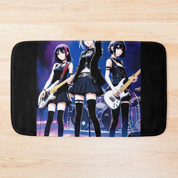 Item preview, Female Rock Band In Anime designed and sold by BitterbutterLa.